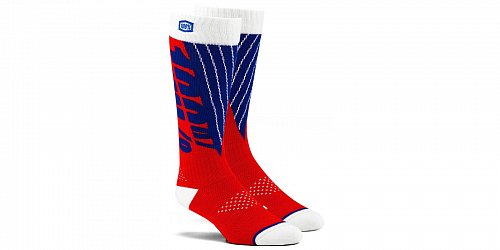 ponožky TORQUE (červená/modrá)